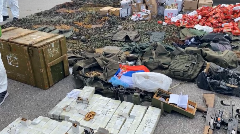 Zbulohet arsenali i perdorur gjate sulmit ne Kosove, armatimet i perkasin ushtrise serbe
